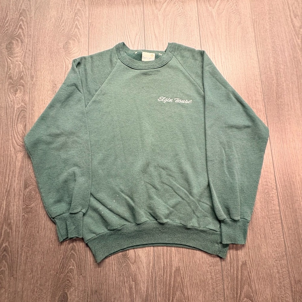 Elgin House Men's Forest Green Crewneck Sweatshirt